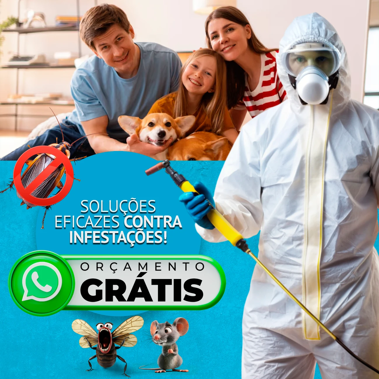 Controle de Pragas em São Paulo - Tratamento Seguro